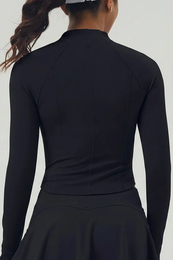 SVL Black Women's Sports Jacket - Black - SVL for Women | Best Price UAE